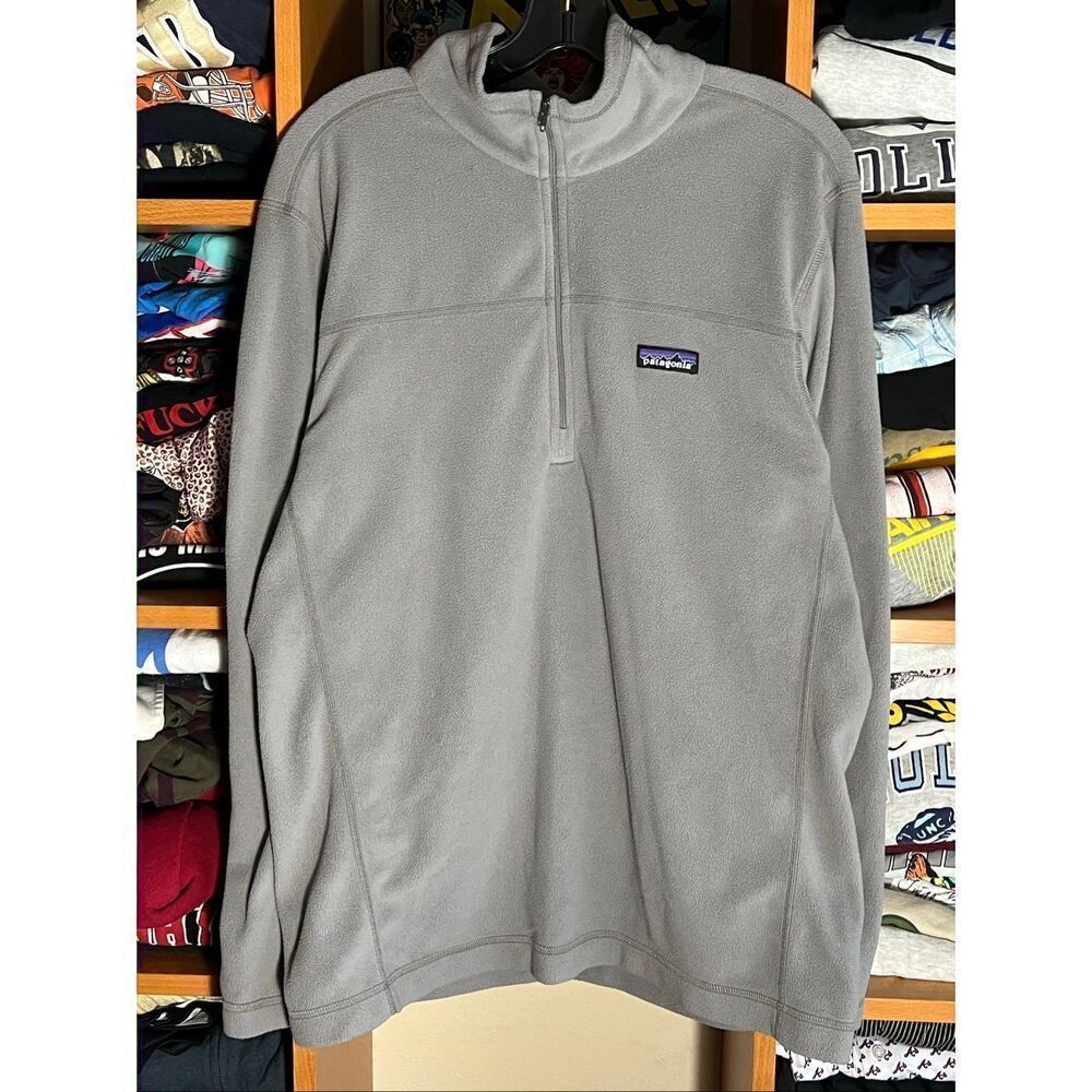 Patagonia Men's Micro D 1/4 Zip Fleece Pullover Large